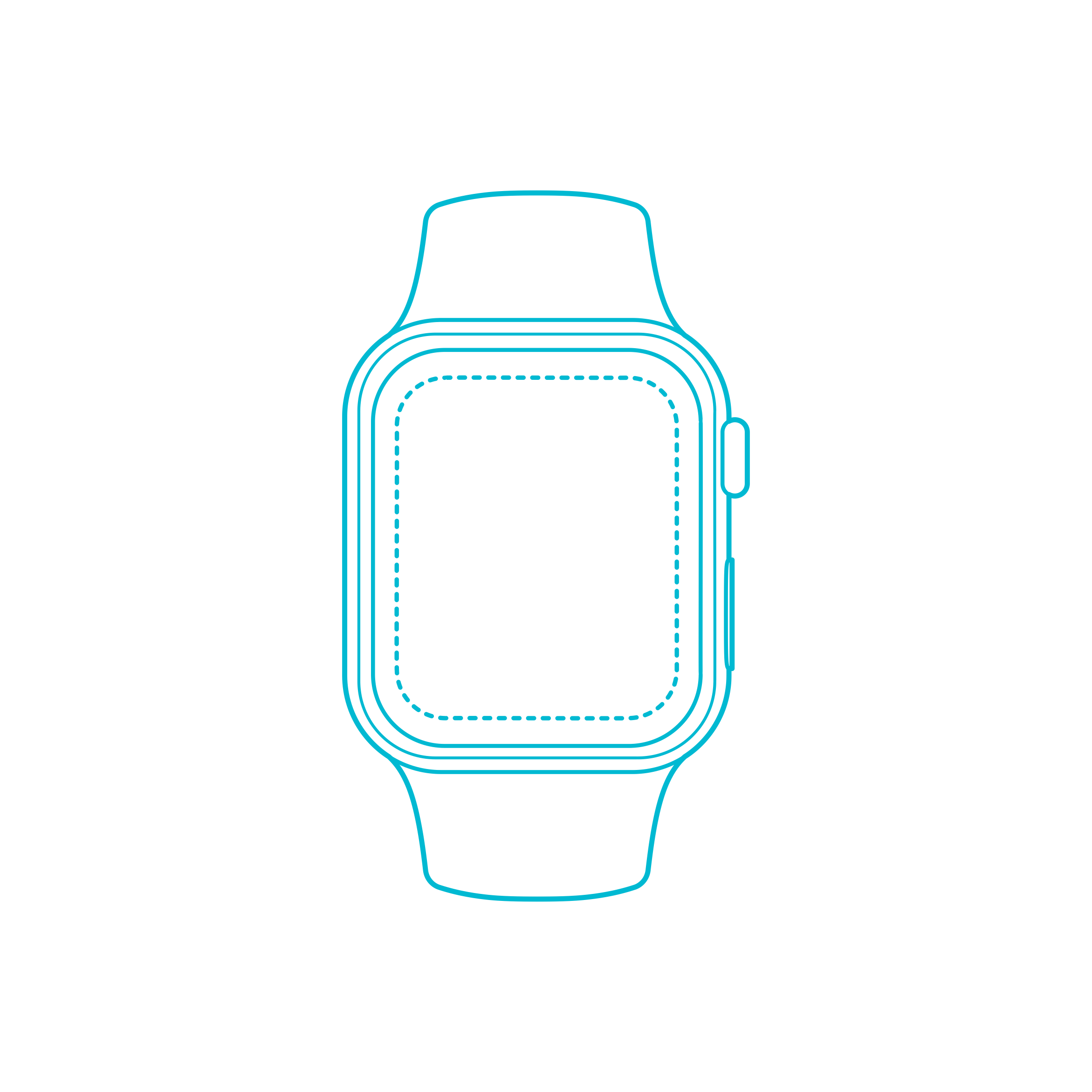 Digital Smart Watches Apple Watch Se 2Nd Gen 40Mm Outline Svg Vector Free Vectors